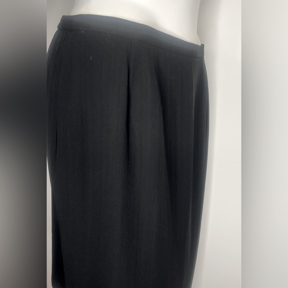 (18) Women’s WORTHINGTON-Black Straight Pencil Skirt Suit Lined one button Zip - Picture 2 of 15
